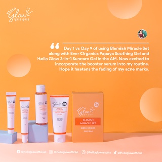 Hello Glow Blemish Miracle Set | Shopee Philippines