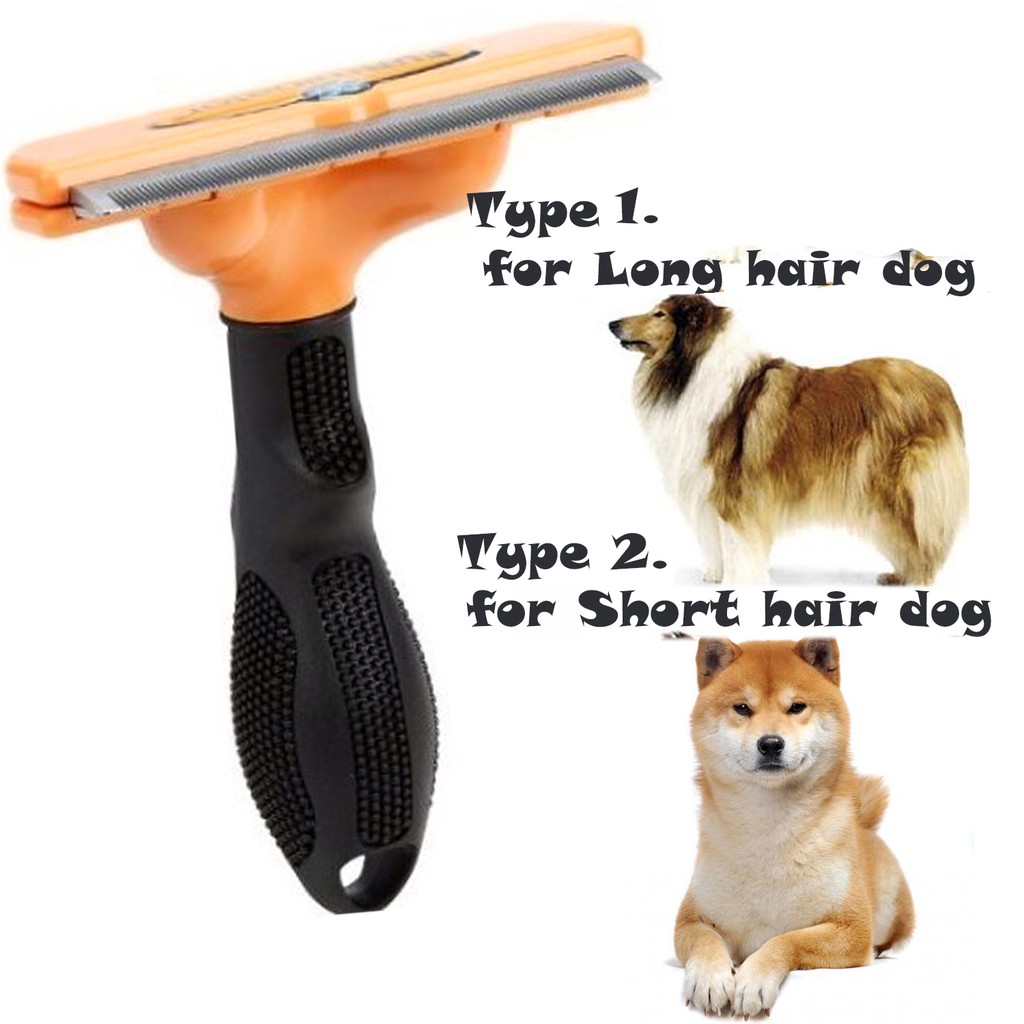Pet Dog Cat Fur Knot Hair Grooming Shedding Brush Rake Comb Tool