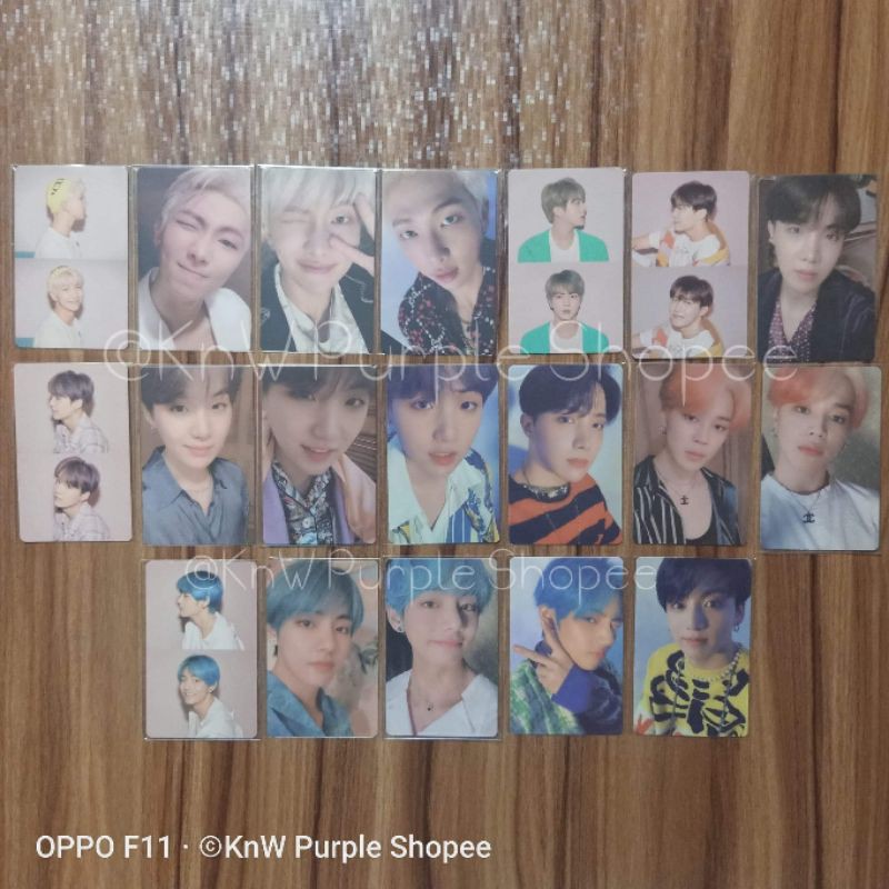 Cod Onhand Kpop Bts Map Of The Soul Persona Official Photocard And Postcard Mots Version 1 2 3 4 Shopee Philippines