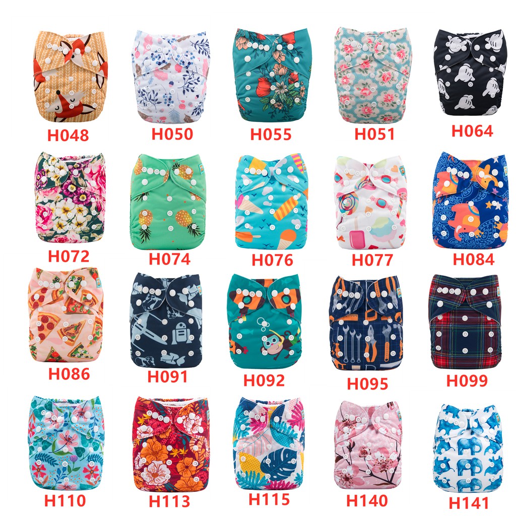 alva newborn cloth diapers