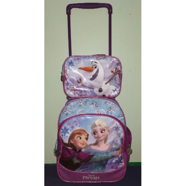 disney frozen trolley bag