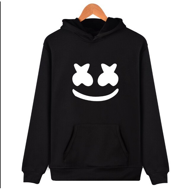 marshmello smile hoodie
