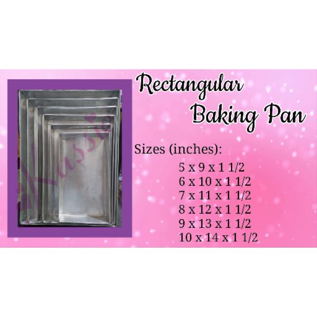 8x12 baking pan