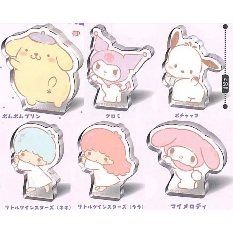 Sanrio Character Gotcha Stand Acrylic Mascot Shopee Philippines