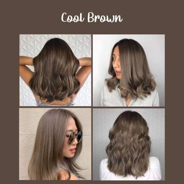 Cool Brown Hair Dye + Bleach | Shopee Philippines