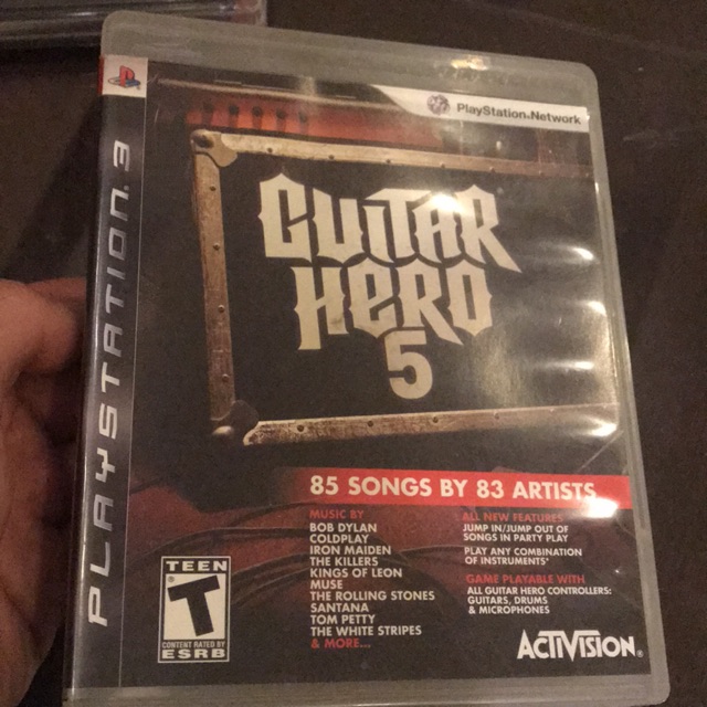 guitar hero 5 playstation 3