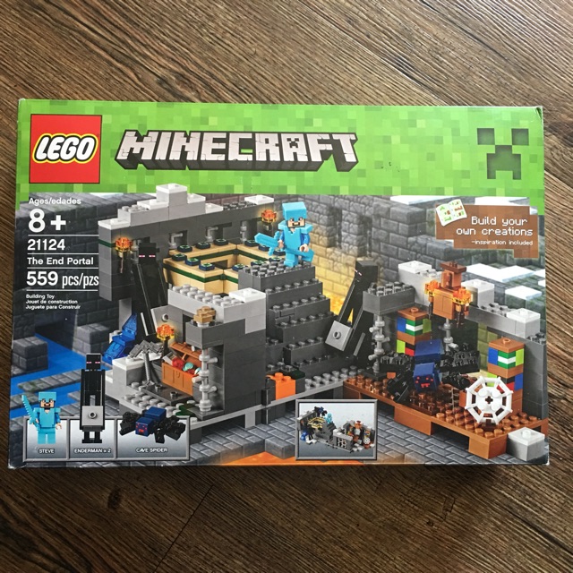 lego 21124 minecraft the end portal