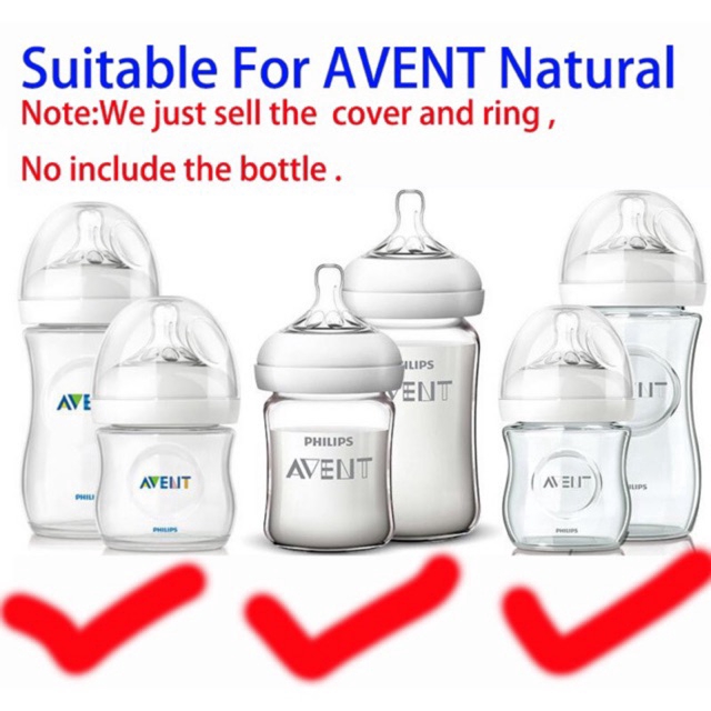 avent natural bottle lids