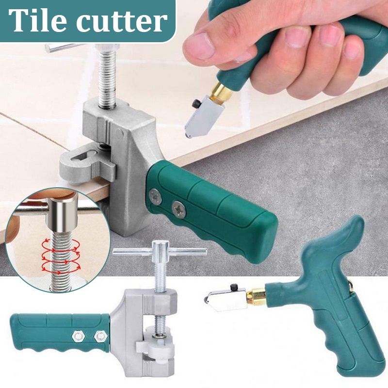 Glass And Tiles Cutting Tool Set 2 in 1 Glass Tile Cutter Hand Tool