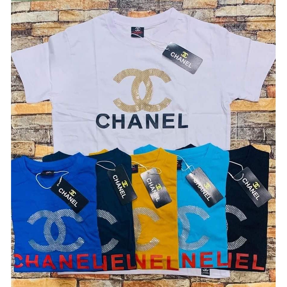 Chanel T-shirt for Men (Unisex Cut) | Shopee Philippines