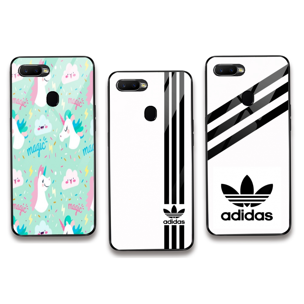 white adidas phone case