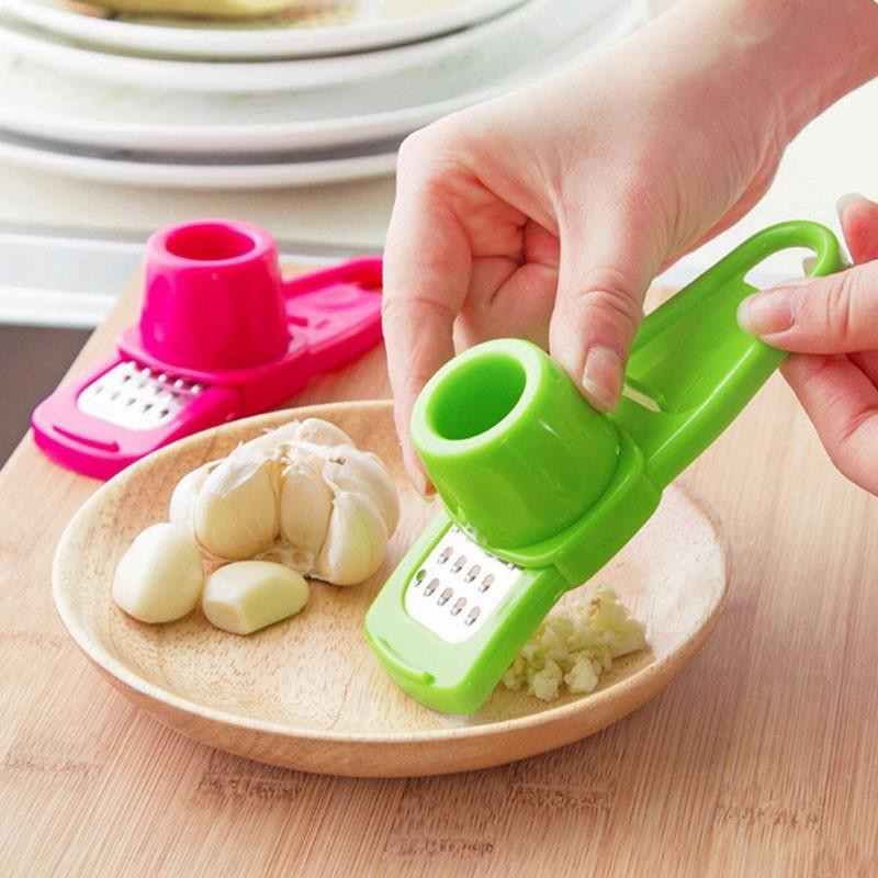 Manual Garlic Peeler Functional Ginger Squeezer Grater Slicer Cutter kitchen tools