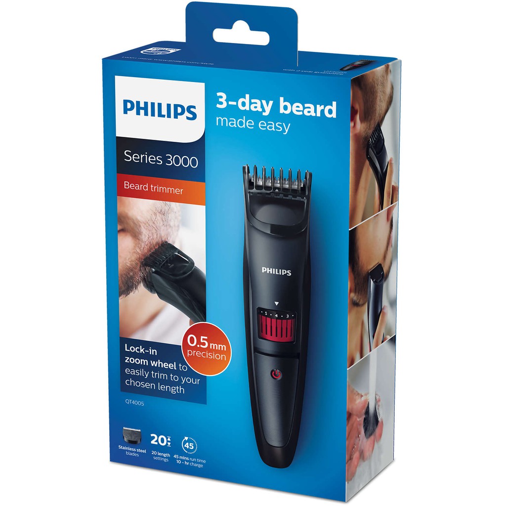 philips series 3000 stubble beard trimmer