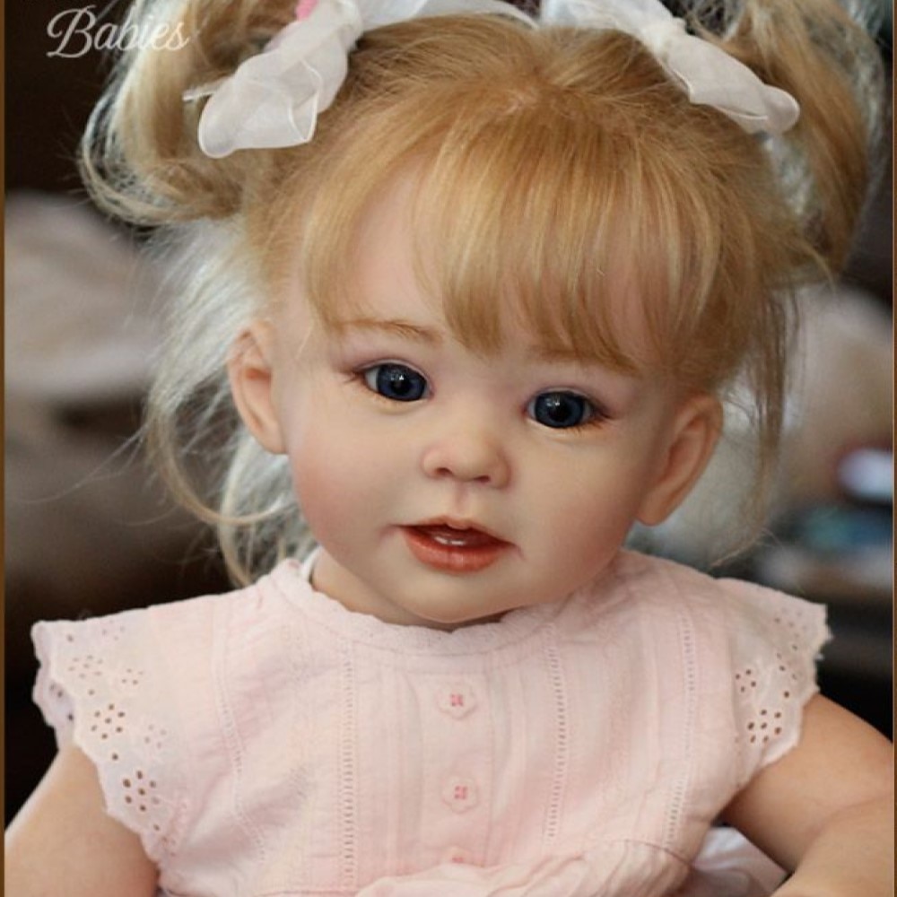 Inch Bonnie Rbg Diy Blank Kit Bebe Reborn Baby Doll Kit Lifelike Vinyl Unpainted Unfinished Toys Shopee Philippines