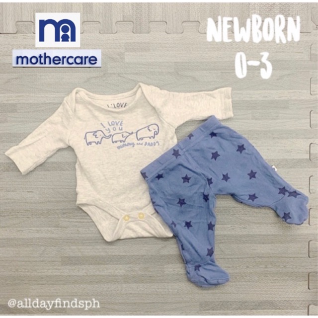 mothercare baby wear
