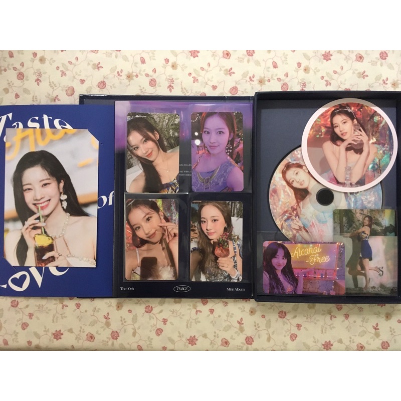 Twice Taste Of Love Unsealed Album Complete Inclusions Taste Version Semi Sana Set Shopee Philippines