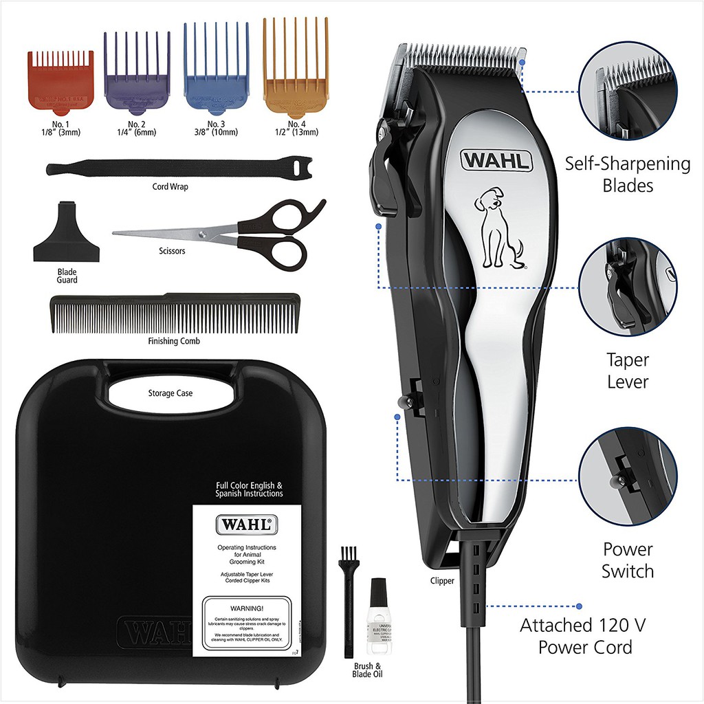 wahl hair clippers power cord