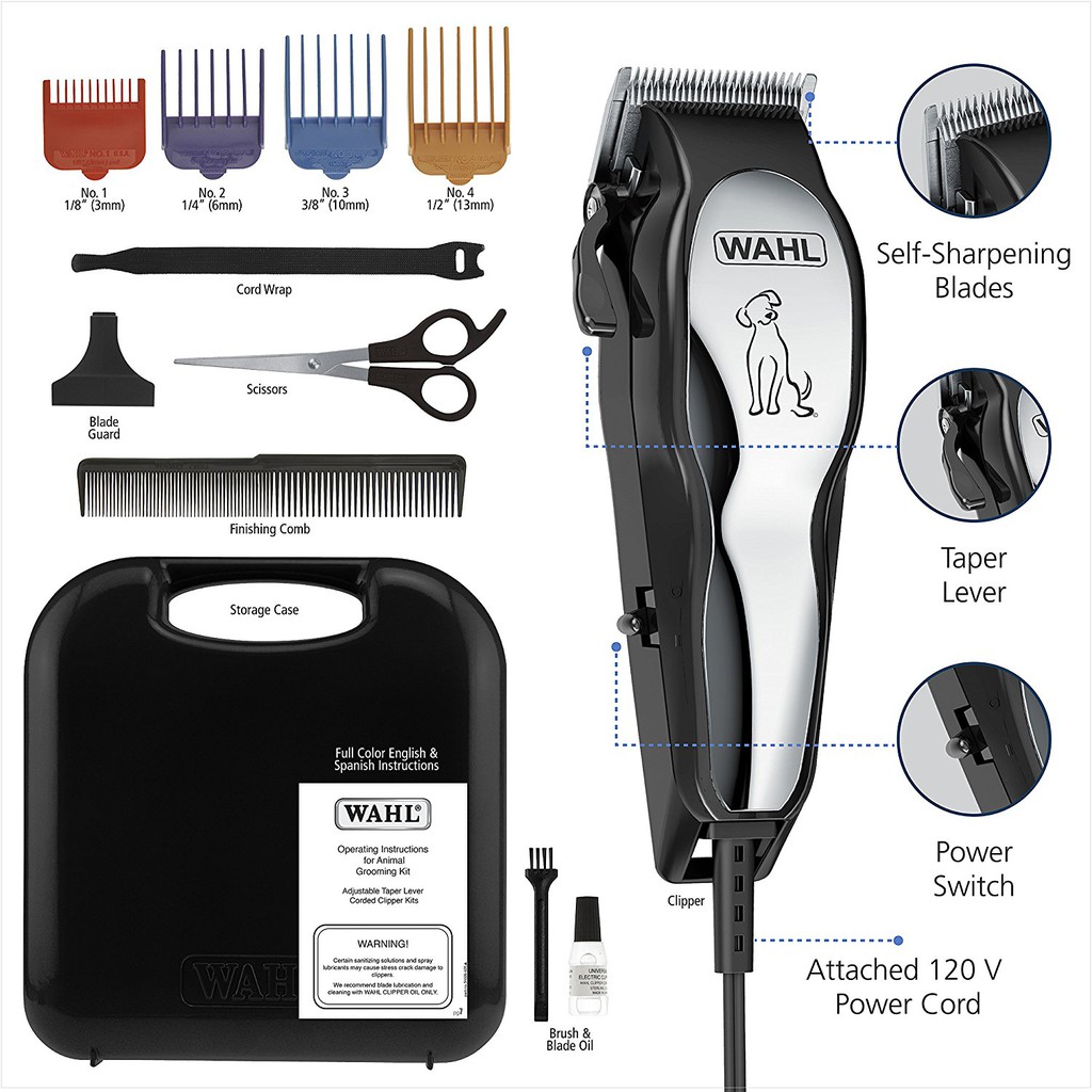 wahl professional clippers for dogs