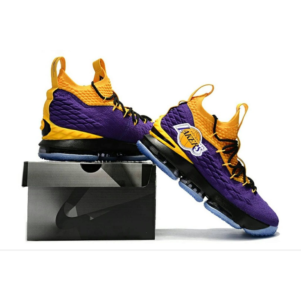 lebron 15 lakers shoes