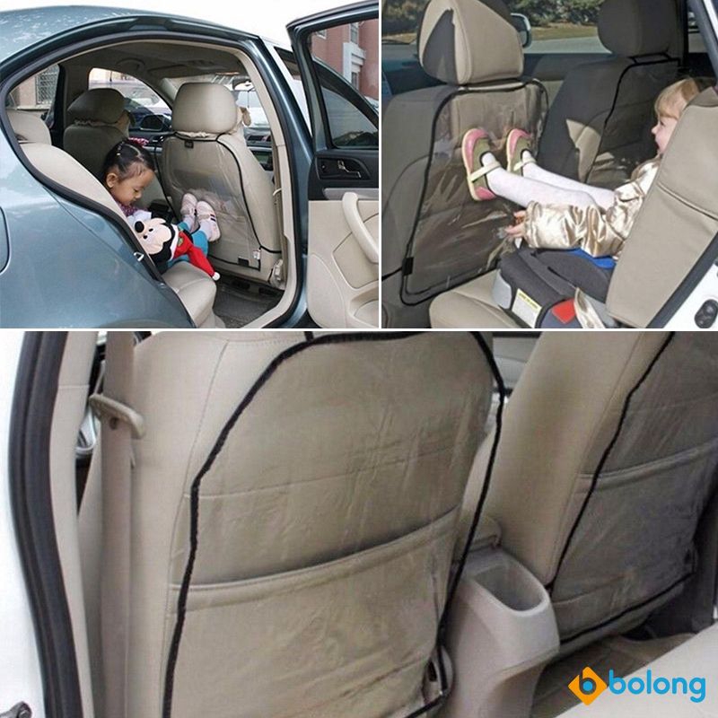 Seat Cover Protector For Kids Baby Kick Mat Clean Dirt Decals Car