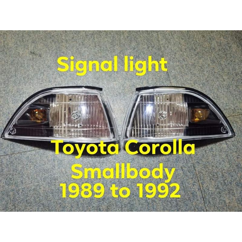Signal light Corner light Toyota Corolla Smallbody Ee90 Ae92 SET
