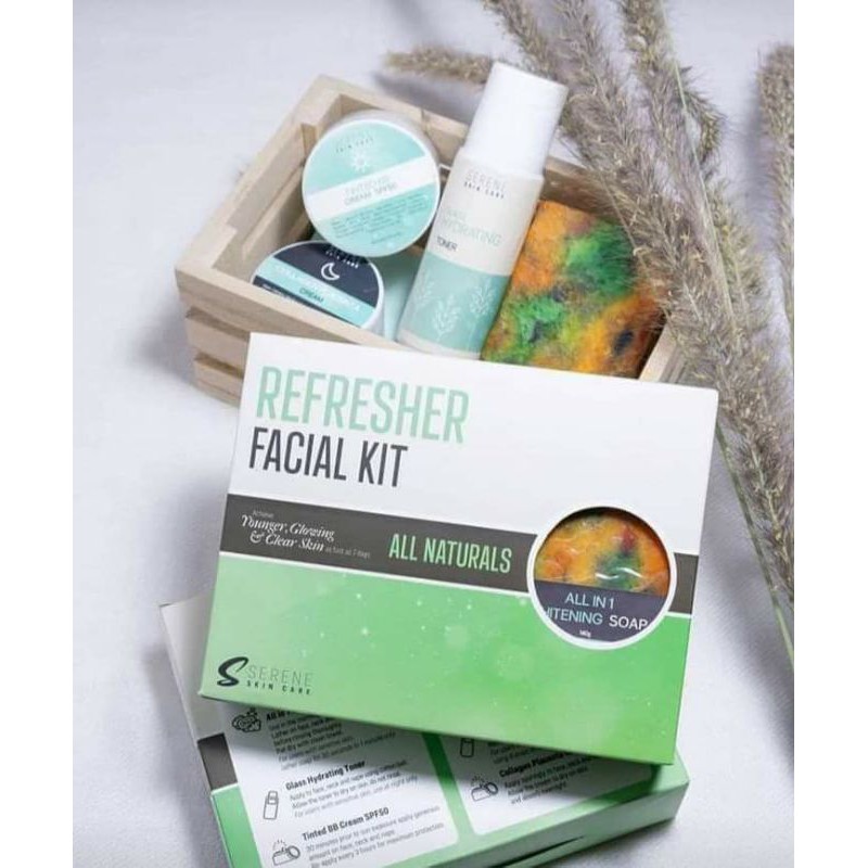 Serene Skincare Refresher Facial Kit (Higher Vitamin C Formulation