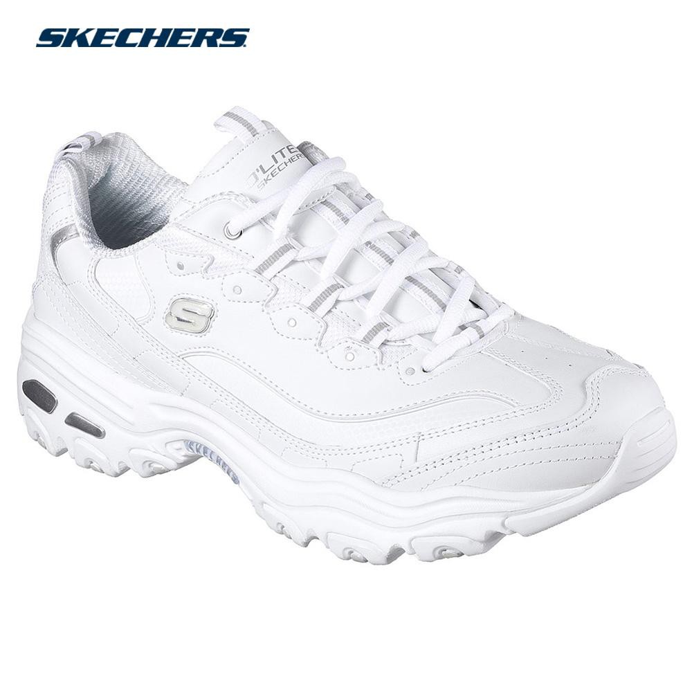 skechers mens white shoes