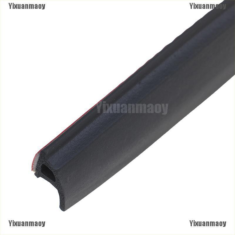 4M 160‘’PShape Rubber Weather Seal Hollow Universal Car Door Strip Weatherstrip