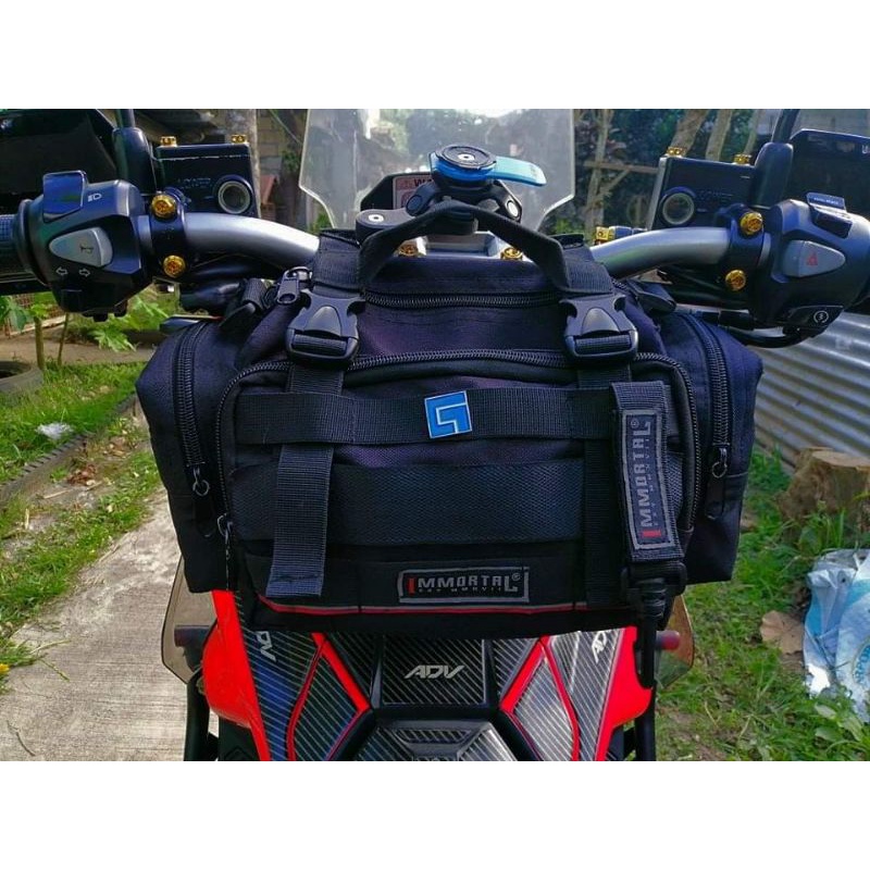 HONDA ADV BAG HANDLE BAR BAG / FLANK BAG | Shopee Philippines