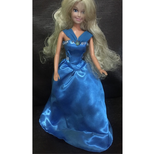 barbie blue gown