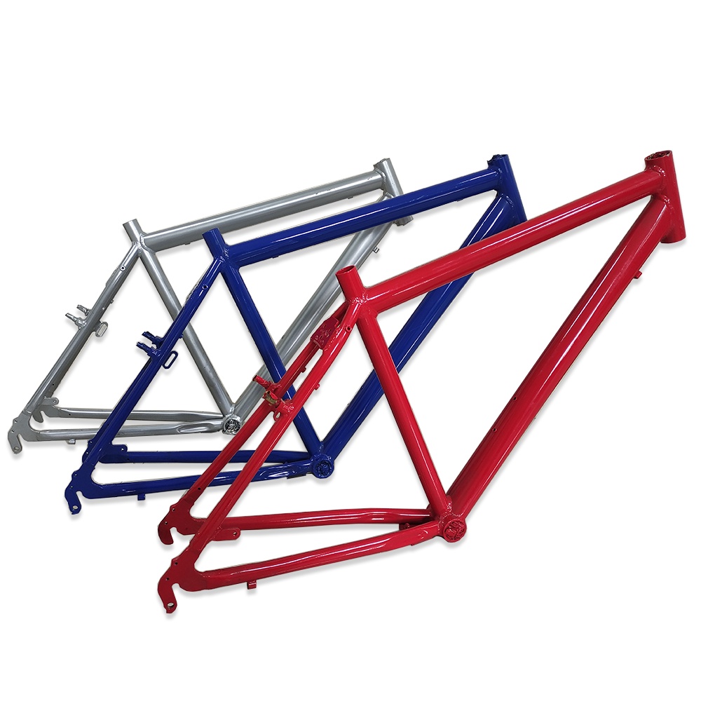 hybrid bike frame