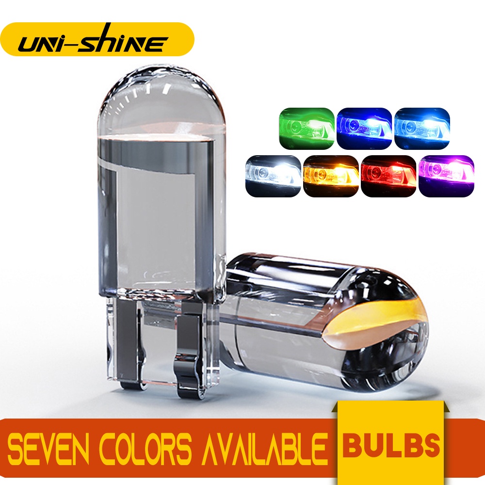 Unishine T10 Led Car Wedge Parking Side Door Bulb 1Pc Shopee Philippines