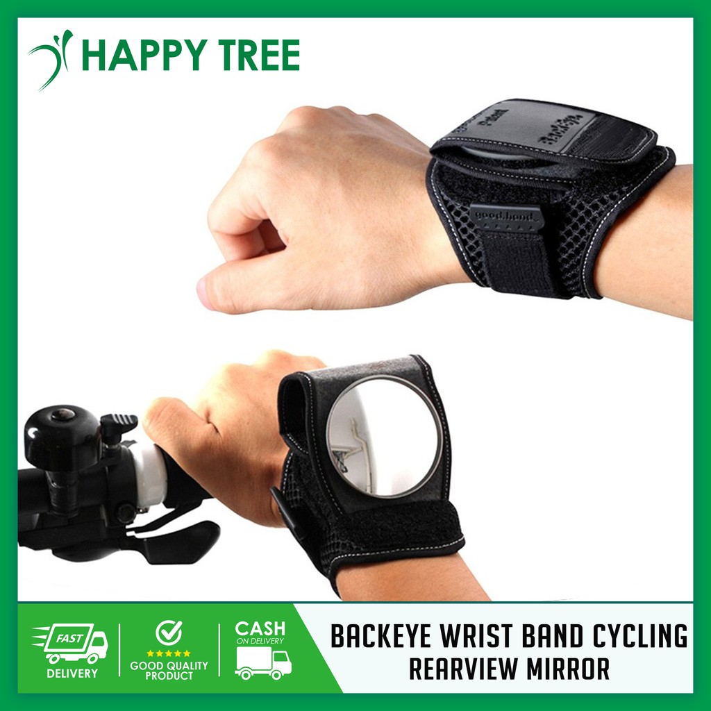 wrist mirror for cycling