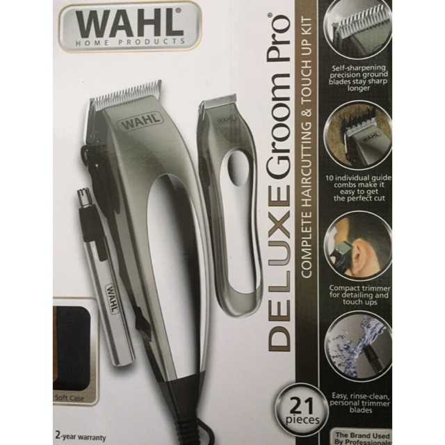 wahl home products deluxe haircutting kit