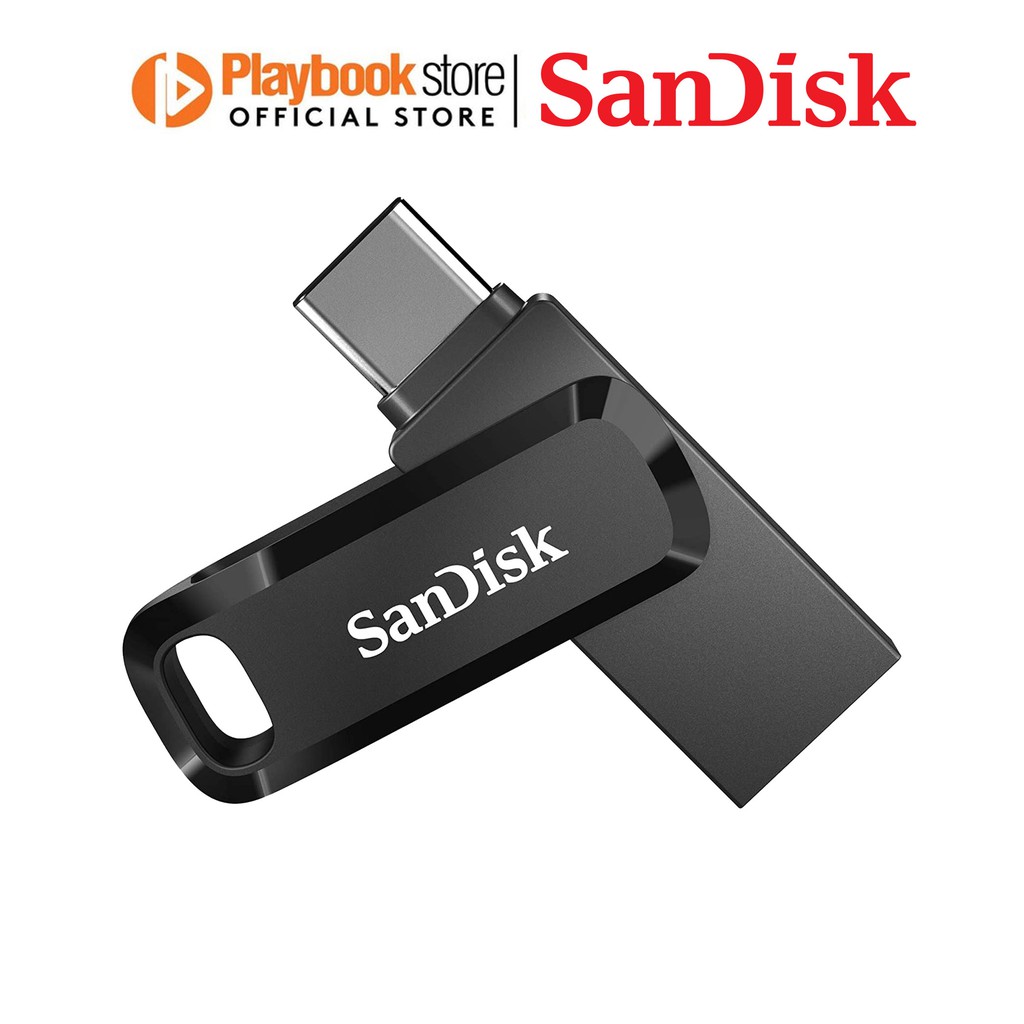 Sandisk ultra dual drive go usb type c обзор