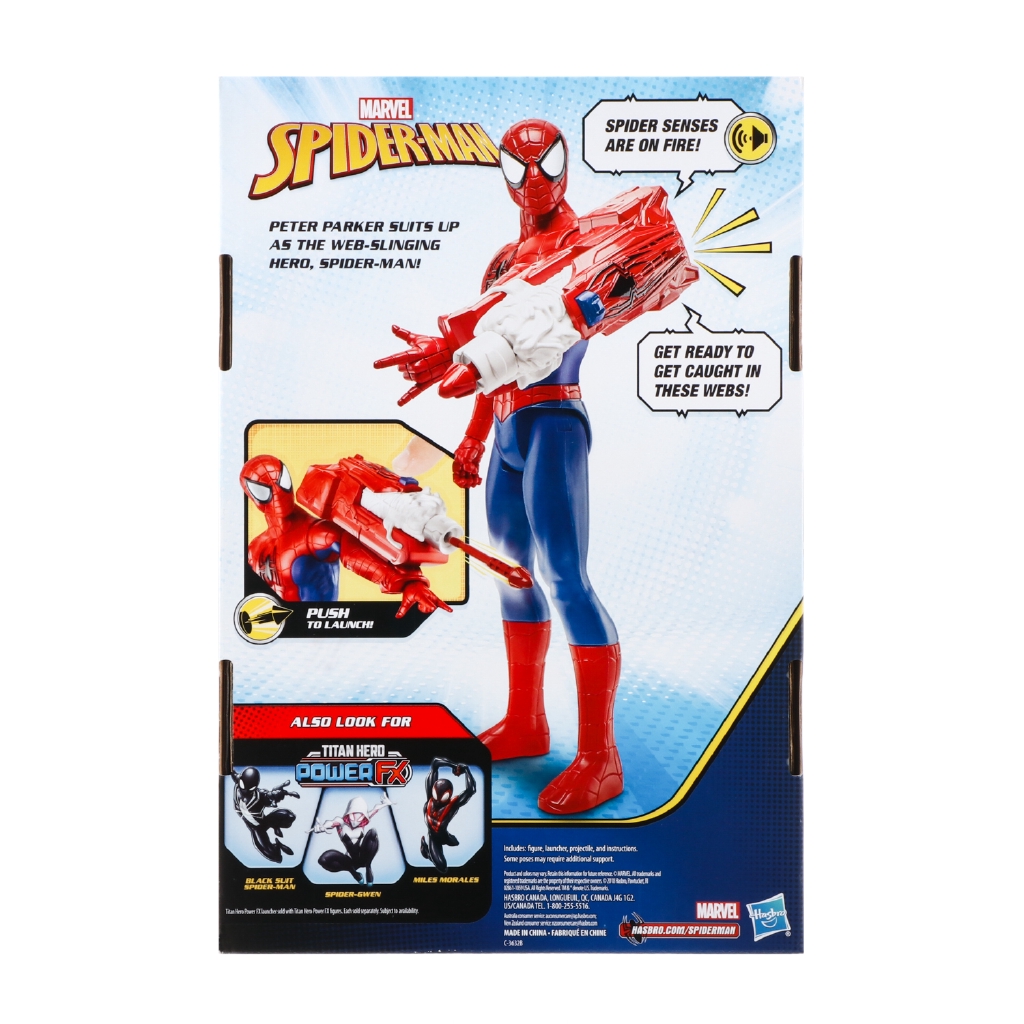 titan hero power fx launcher spider man