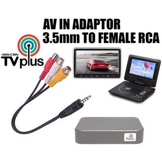 tv plus jack 3.5mm Mini AV Male To 3 RCA Female M/F Audio Video Cable Stereo Jack Adapter High Quali