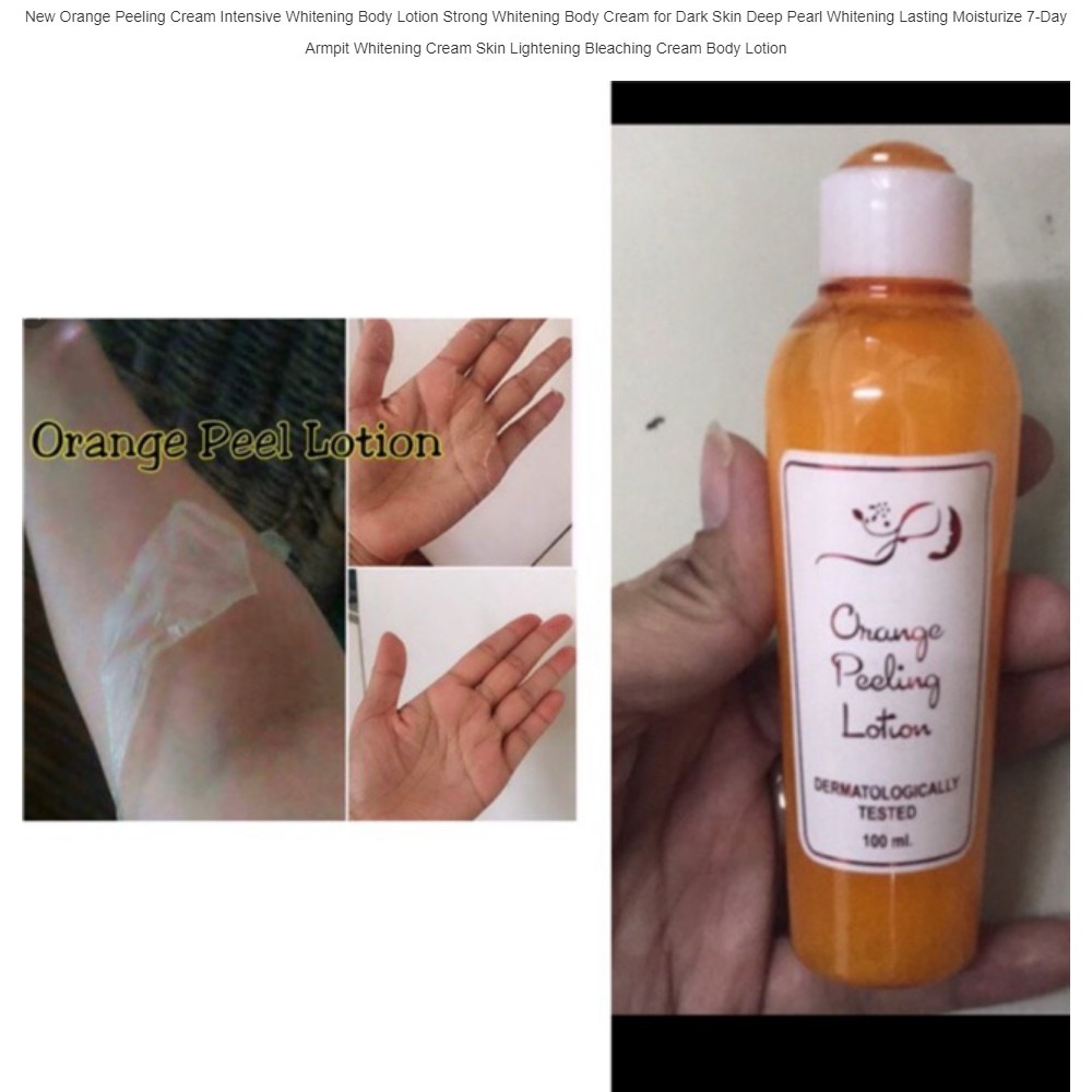 strong brightening body lotion