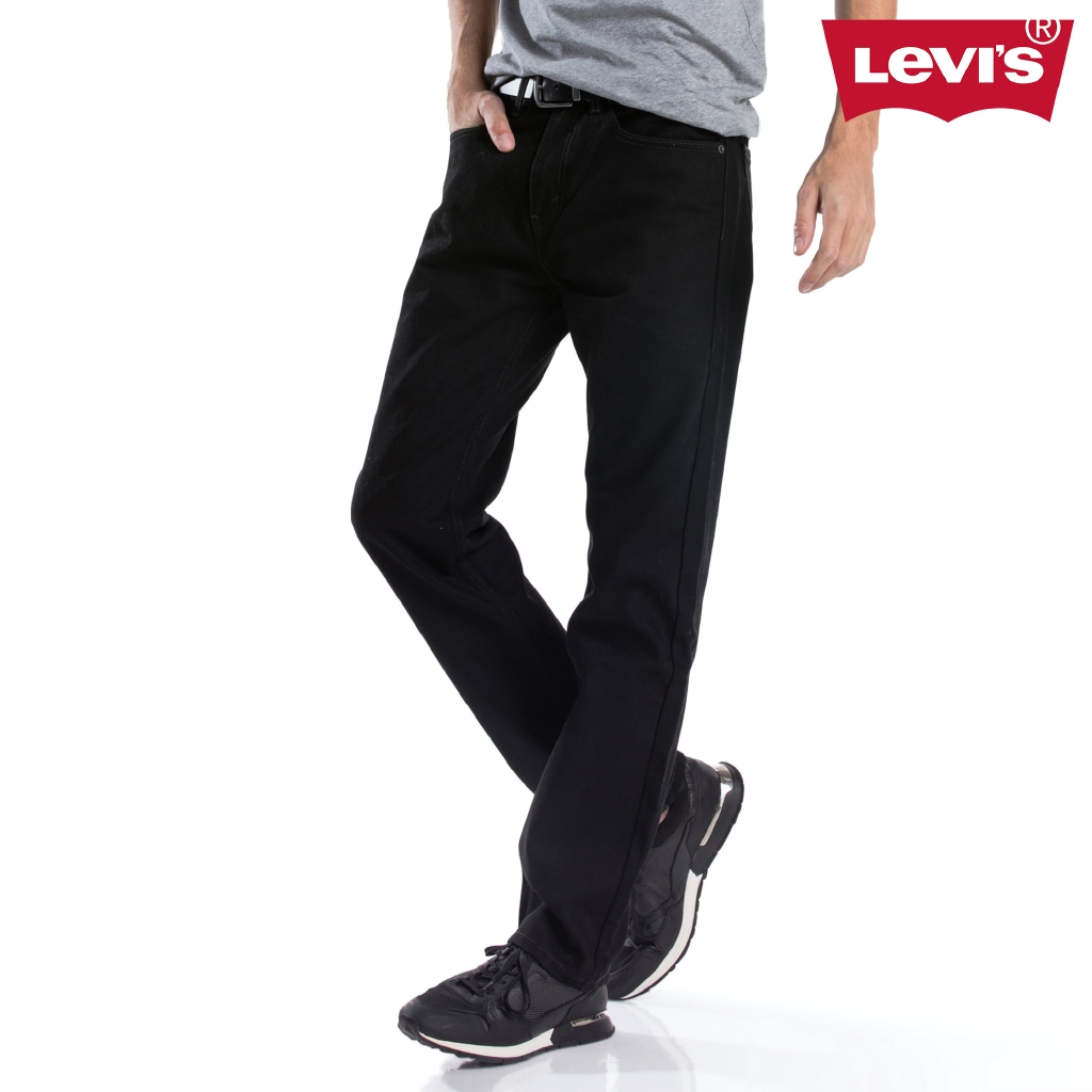 Levi&#39;s 505™ Mens Regular Fit Jeans Black 00505-0260 | Shopee Philippines