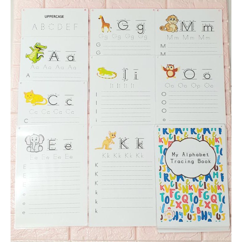 Alphabet Practice Writing Sheets A Z A4 Shopee Philippines