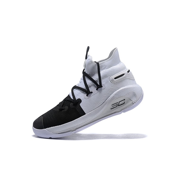 under armour curry 6 black white