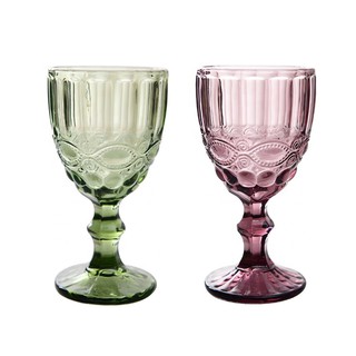 glass goblet tops