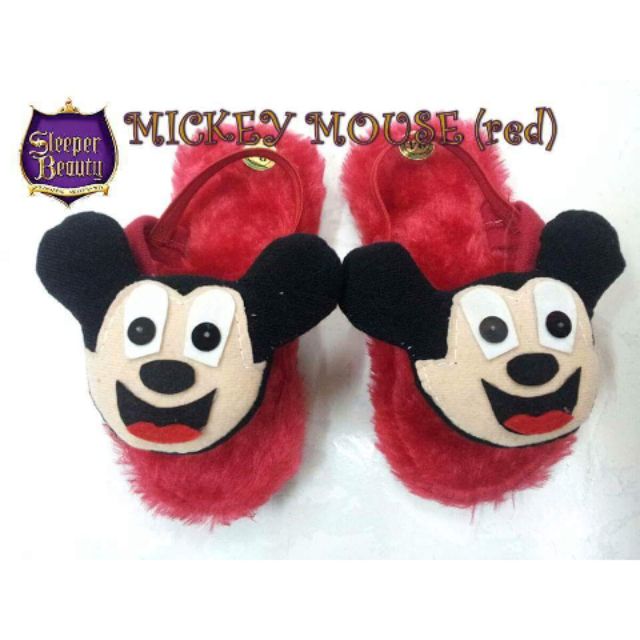 mickey mouse bedroom slippers