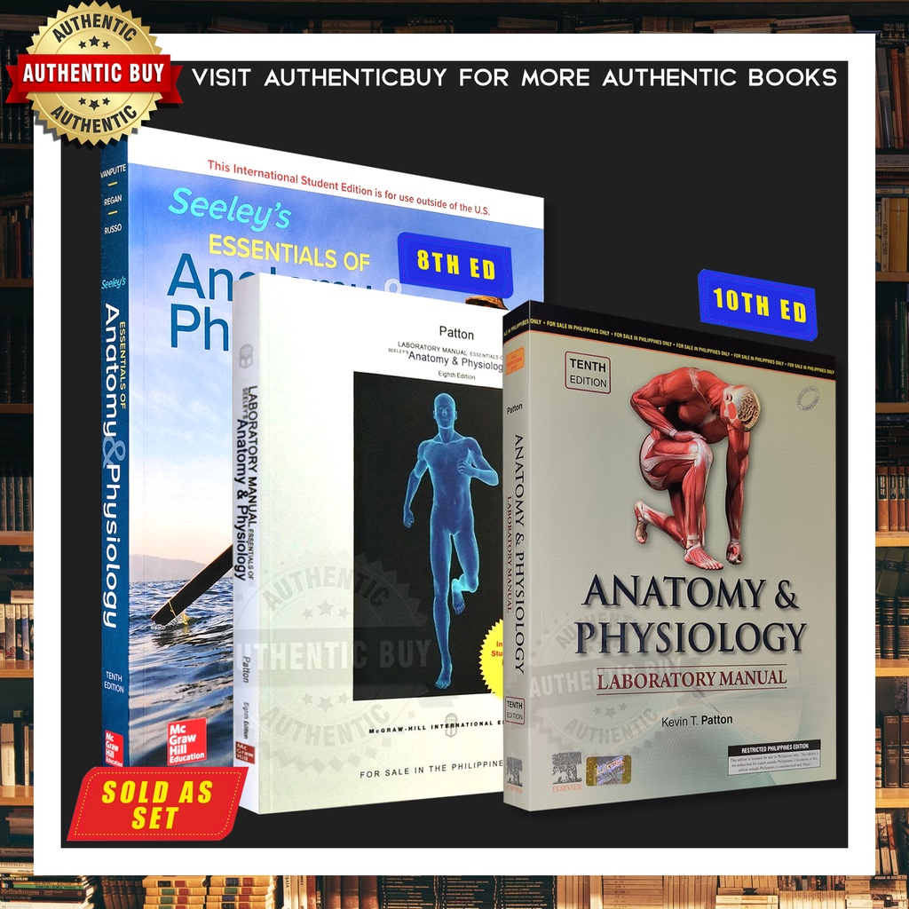 AUTHENTIC / Seeley's Essentials of Anatomy Physiology 8th / 10th