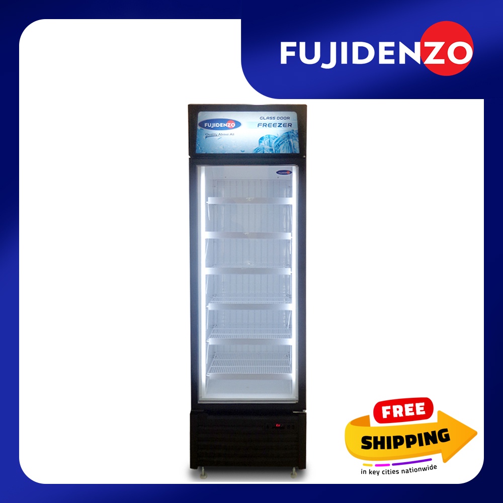 Fujidenzo 14 Cu Ft Upright Glass Freezer Sfg 140a Shopee Philippines