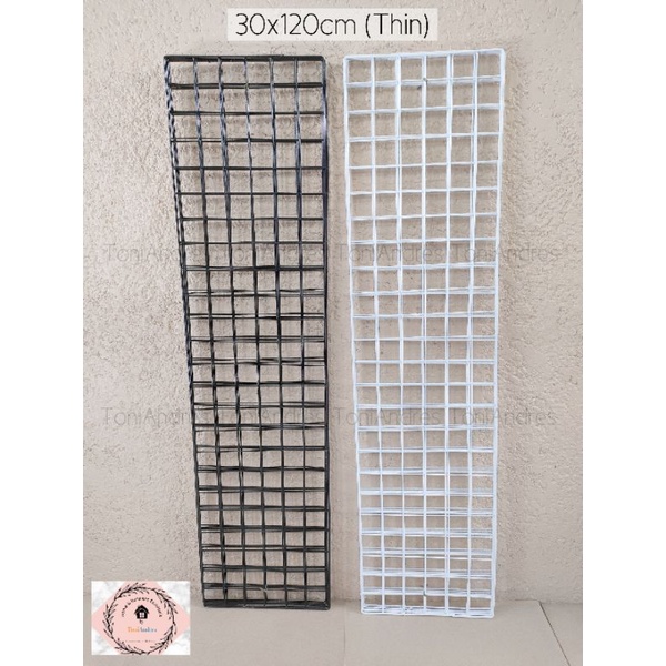 30x120cm Thin Screen Wire Mesh Gridwall Panel Hanging Photos Shopee Philippines 1161