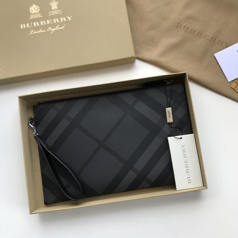 burberry leather pouch