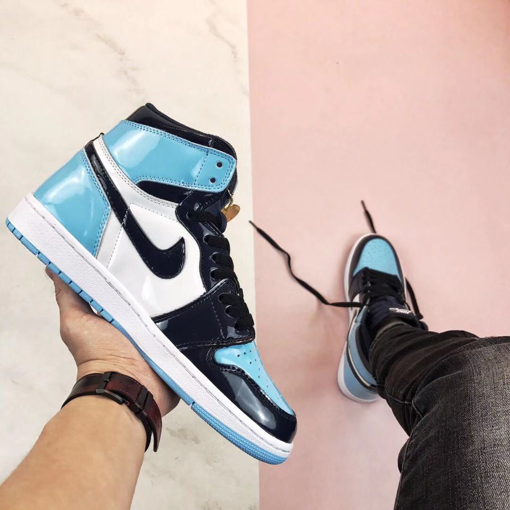 air jordan 1 high chill blue