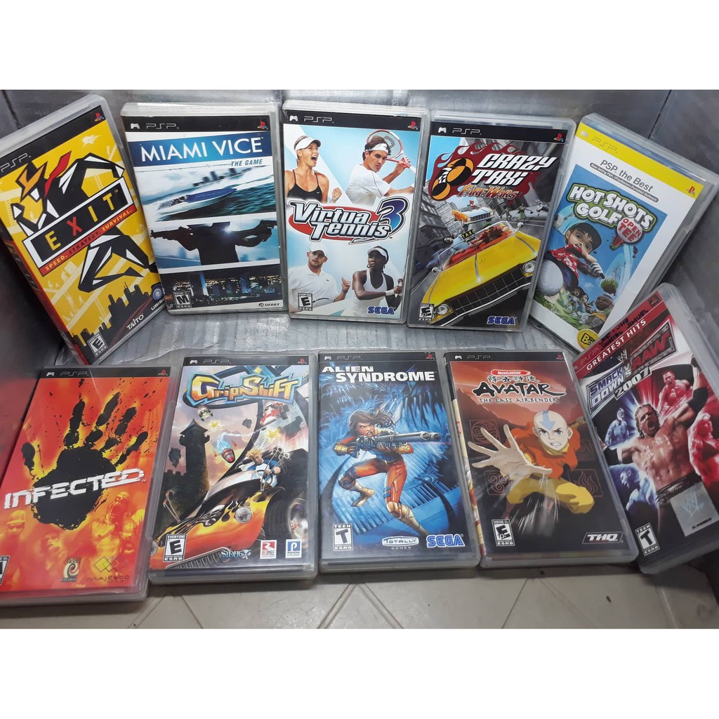 psp umd games