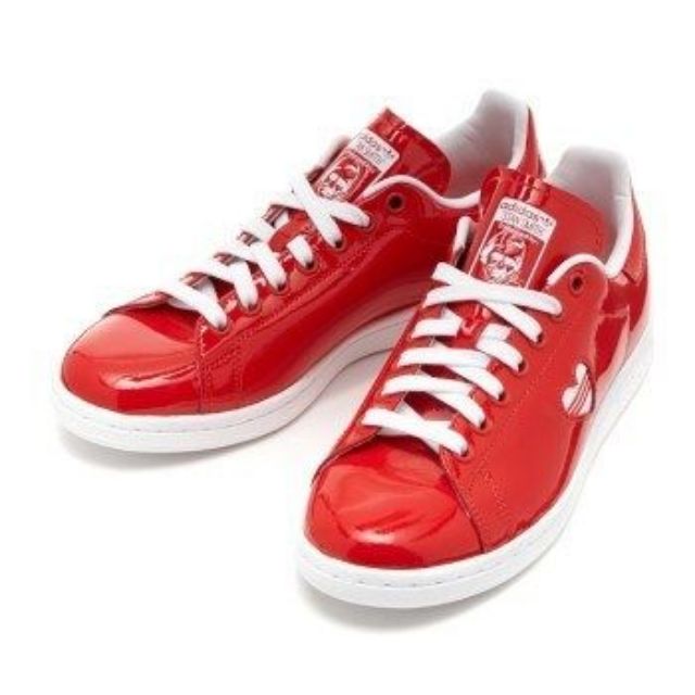 adidas stan smith red heart